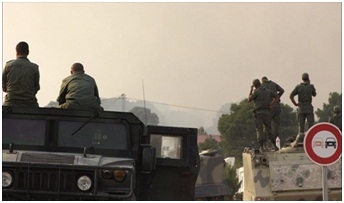 الجيش التونسي يقصف مواقع في جبل الشعانبي