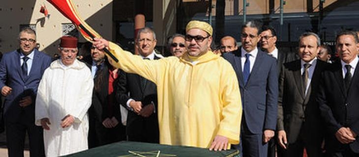 العاهل المغربي يطلق مشاريع في مراكش لتنشيط  النسيج الاقتصادي