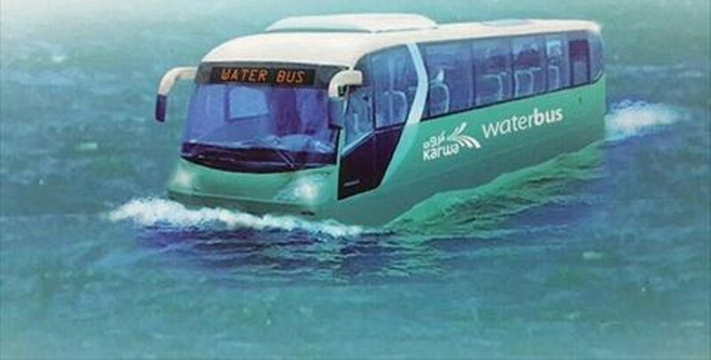 شركة قطرية تطلق حافلة برمائية