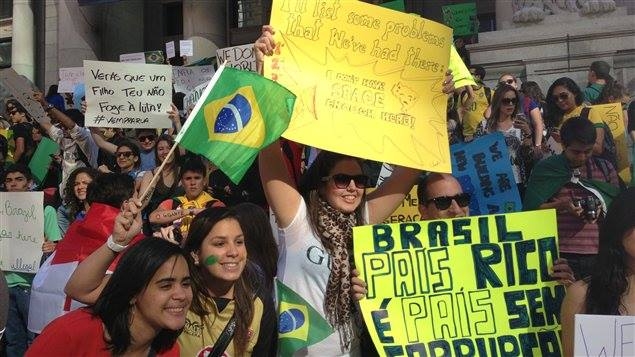 مظاهرات البرازيل تطالب بإلغاء كأس العالم تحت شعار 