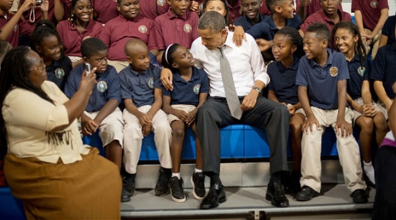 أوباما يطلق مبادرة شخصية لفائدة أطفال الأقليات