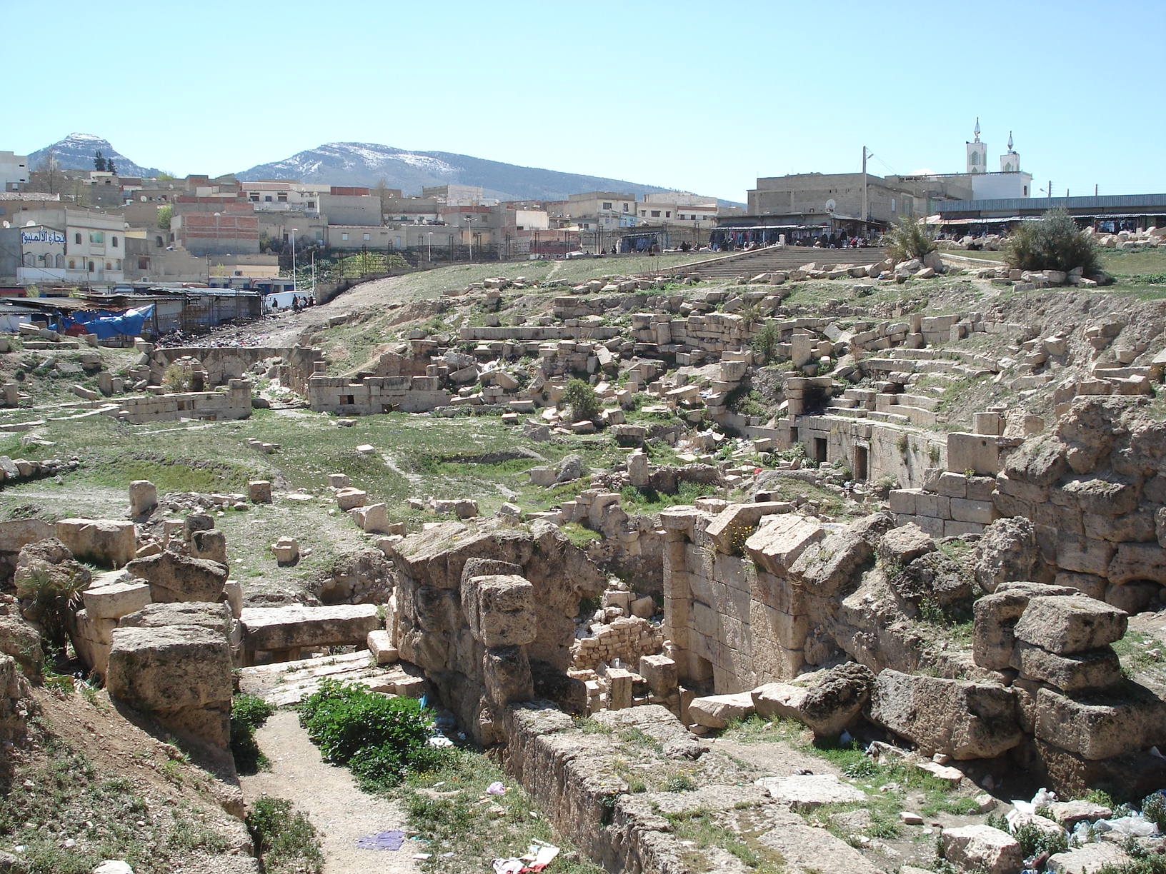 مشروع جديد لترميم المسرح الروماني بمدينة تبسة الجزائرية