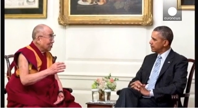 الصين غاضبة من لقاء أوباما والدلاي لاما