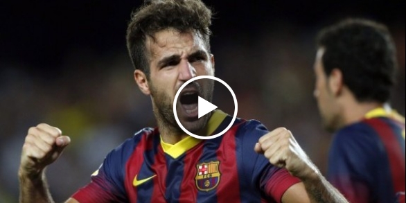 فيديو: أهداف مباراة برشلونة ومانشستر سيتي 2-1