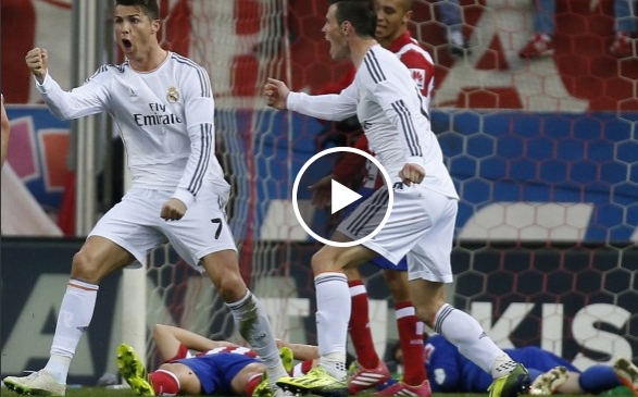 فيديو أهداف الريال واتليتيكو مدريد 2-2