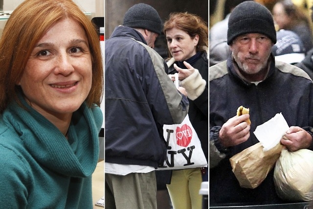 سيدة فرنسية تقدم بيتزا للممثل ريتشارد جير معتقدة أنه متشرد