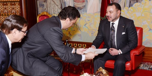 العاهل المغربي يستقبل الأمير السعودي بندر بن خالد الفيصل