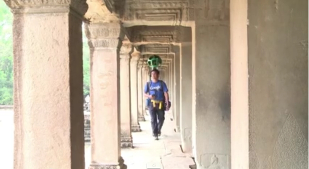 Google تقترح زيارة افتراضية داخل معبد أنغكور وات