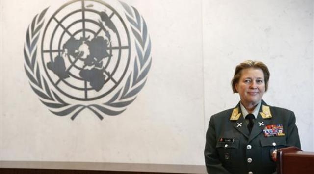 تعيين امرأة على رأس قوات حفظ السلام في قبرص