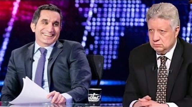 مرتضى منصور يفي بوعده و يوقف بث برنامج باسم يوسف