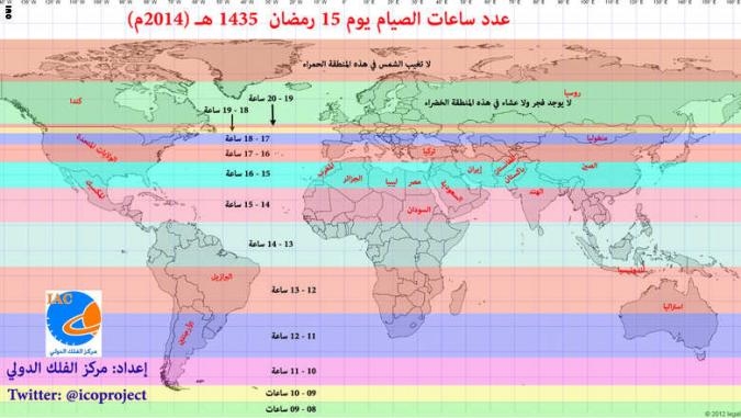 عدد ساعات صيام رمضان ستصل إلى16ساعة في المغرب