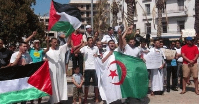 مناصرة غزة ممنوعة في العاصمة الجزائرية