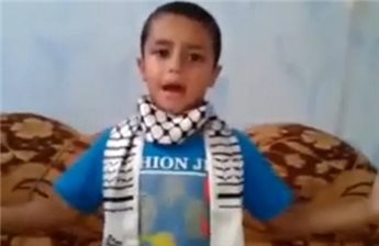رسالة مؤثرة الطفل الشهيد من غزة