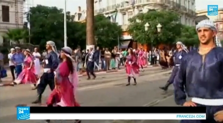 مهرجان الرقص الشعبي بالجزائر