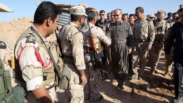 مقتل 14 من الأكراد و100 من داعش بالموصل