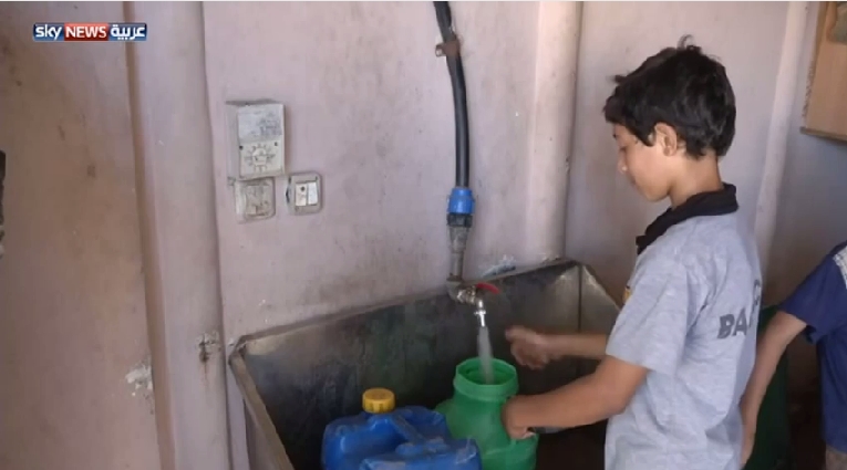 معاناة سكان غزة مع نقص المياه