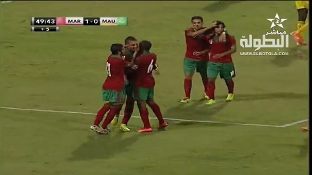 أهداف المغرب في مرمى موريتانيا