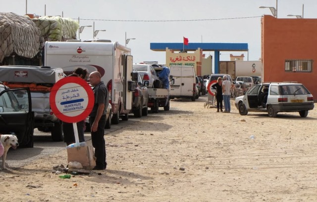 اغلاق الحدود المغربية أمام شاحنات البضائع الموريتانية