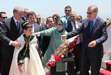  الرئيس التركي أردوغان في زيارة رسمية إلى الجزائر اليوم الأربعاء