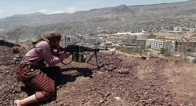 الحوثيون يحشدون لمواجهة القاعدة في اليمن