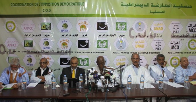 خلافات شديدة داخل المعارضة الموريتانية بعد تنصيب زعيم جديد