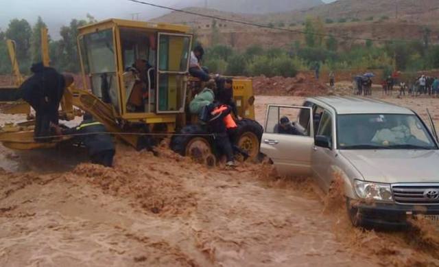 الارصاد الجوية تحذر المواطنين المغاربة من التواجد قرب قرب الأودية والمنحدرات والشواطيء