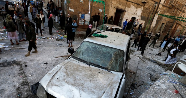 5 انفجارات بالعاصمة اليمنية صنعاء