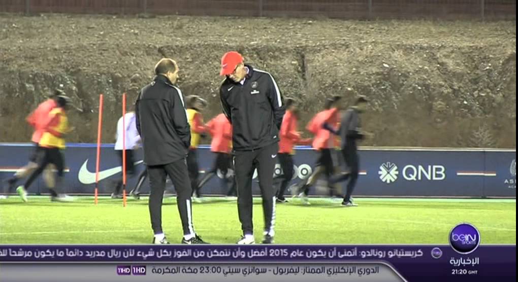 حصة تدريبية لـ PSG بملعب مراكش
