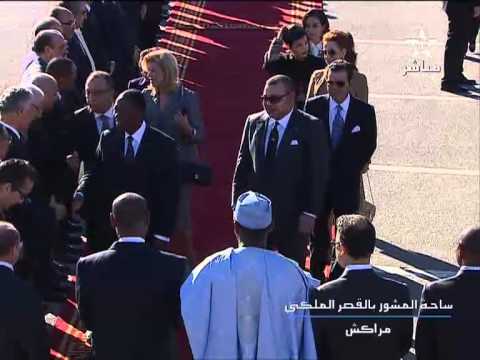 العاهل المغربي يستقبل رئيس الكوت ديفوار