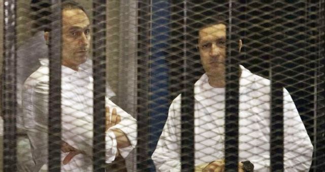 إخلاء سبيل جمال وعلاء مبارك في قضية القصور الرئاسية