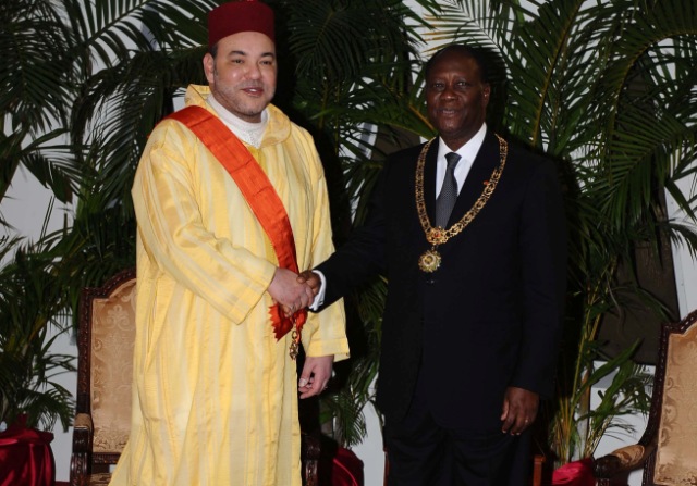 رئيس كوت ديفوار يقوم بزيارة رسمية للمغرب بدعوة من الملك محمد السادس