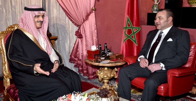 العاهل المغربي يستقبل رئيس الاستخبارات العامة السعودية