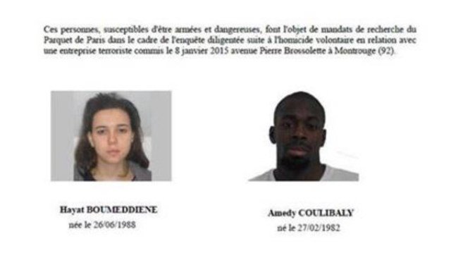 شرطة فرنسا تكشف عن هوية شخصين خطيرين ..افريقي وفتاة ذات أصول مغاربية