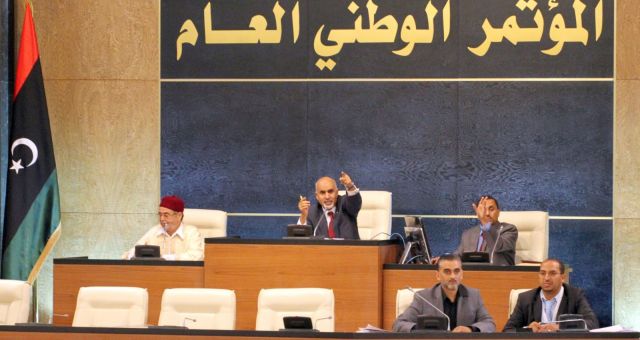 ليبيا: المؤتمر الوطني يدين قصف الجيش المصري لدرنة