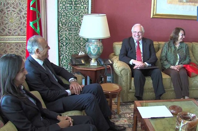 مباحثات بين وزير خارجية المغرب والمبعوث  الأممي إلى الصحراء
