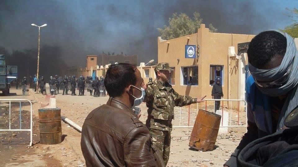 الجيش الجزائري يدعو المحتجين إلى فك الاعتصام سلميا في عين صالح