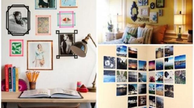 5 طرق بسيطة لتزيين جدران غرفتك بالصور