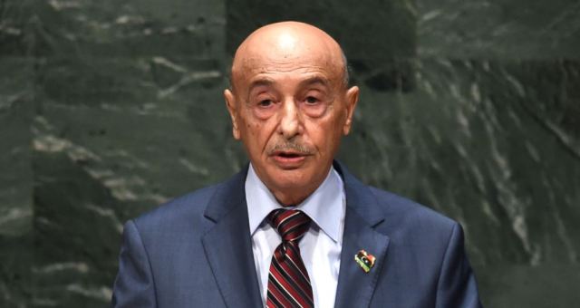 ليبيا: رئيس مجلس النواب يهاجم قطر وينتقد الجزائر والغرب