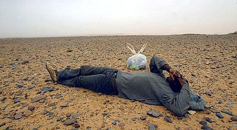 إنقاذ 40 شابا من الموت عطشا بصحراء ورڤلة