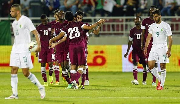منتخب الجزائر ينهزم في مباراة ودية امام قطر