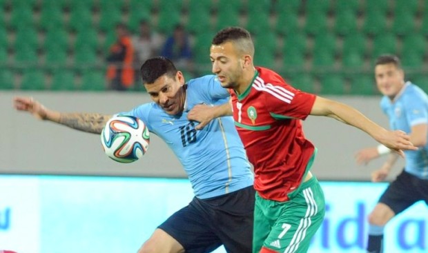 المنتخب المغربي يخسر أمام الأوروغواي بصعوبة