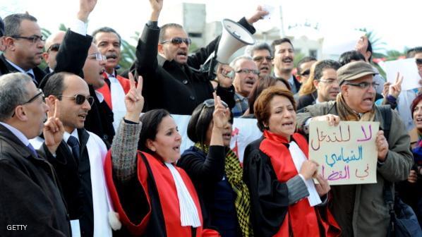جمعية القضاة التونسيين يخوضون اضرابا عاما يومي 28 و29 ابريل