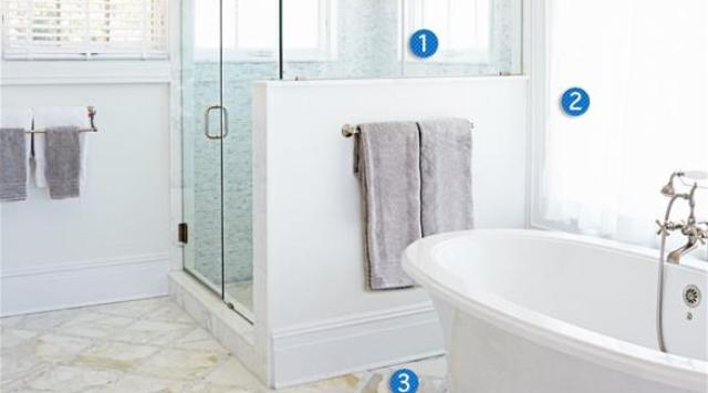 3 تعديلات بسيطة ومريحة لديكور حمامك