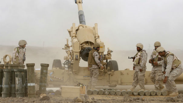القوات السعودية ترد على الحوثيين بقصف مكثف