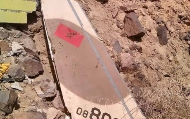 ظهور الصور الأولى للطائرة العسكرية المغربية المحطمة في اليمن