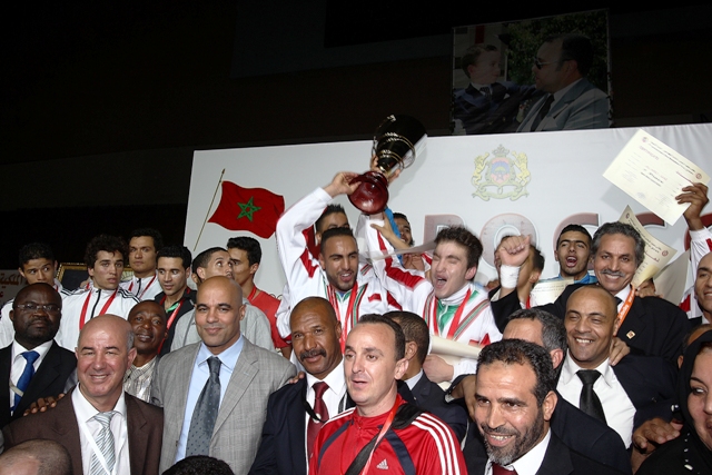 المنتخب الوطني يتوج بكأس محمد السادس للكراطي