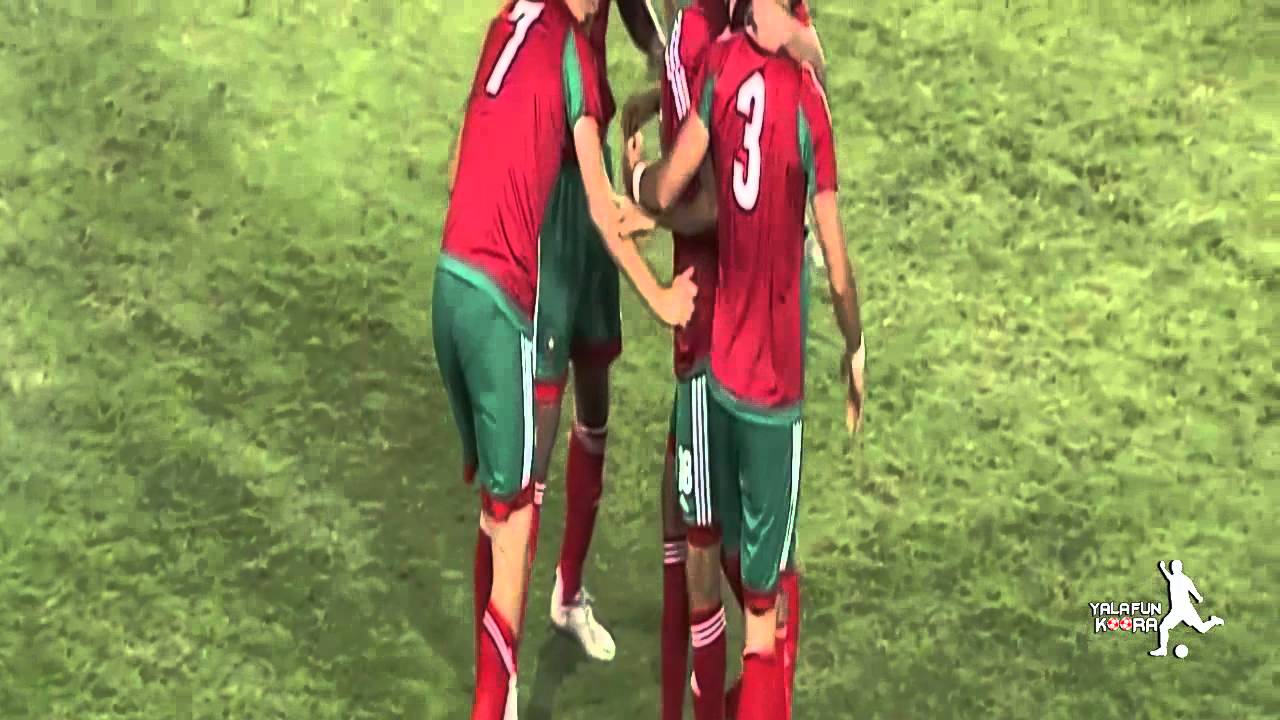 بالفيديو مباراة المغرب - ليبيا : 1-0