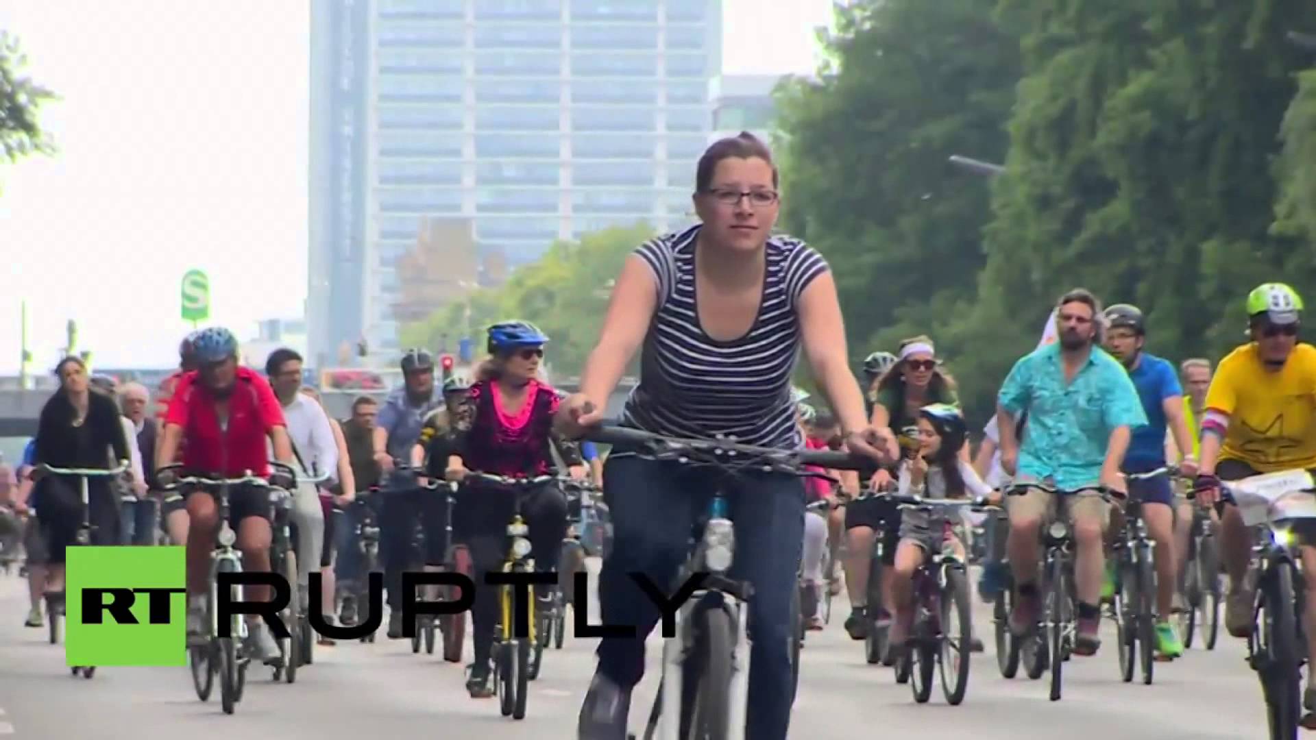 ألمانيا..احتجاج لـ 120 ألف راكب دراجات هوائية