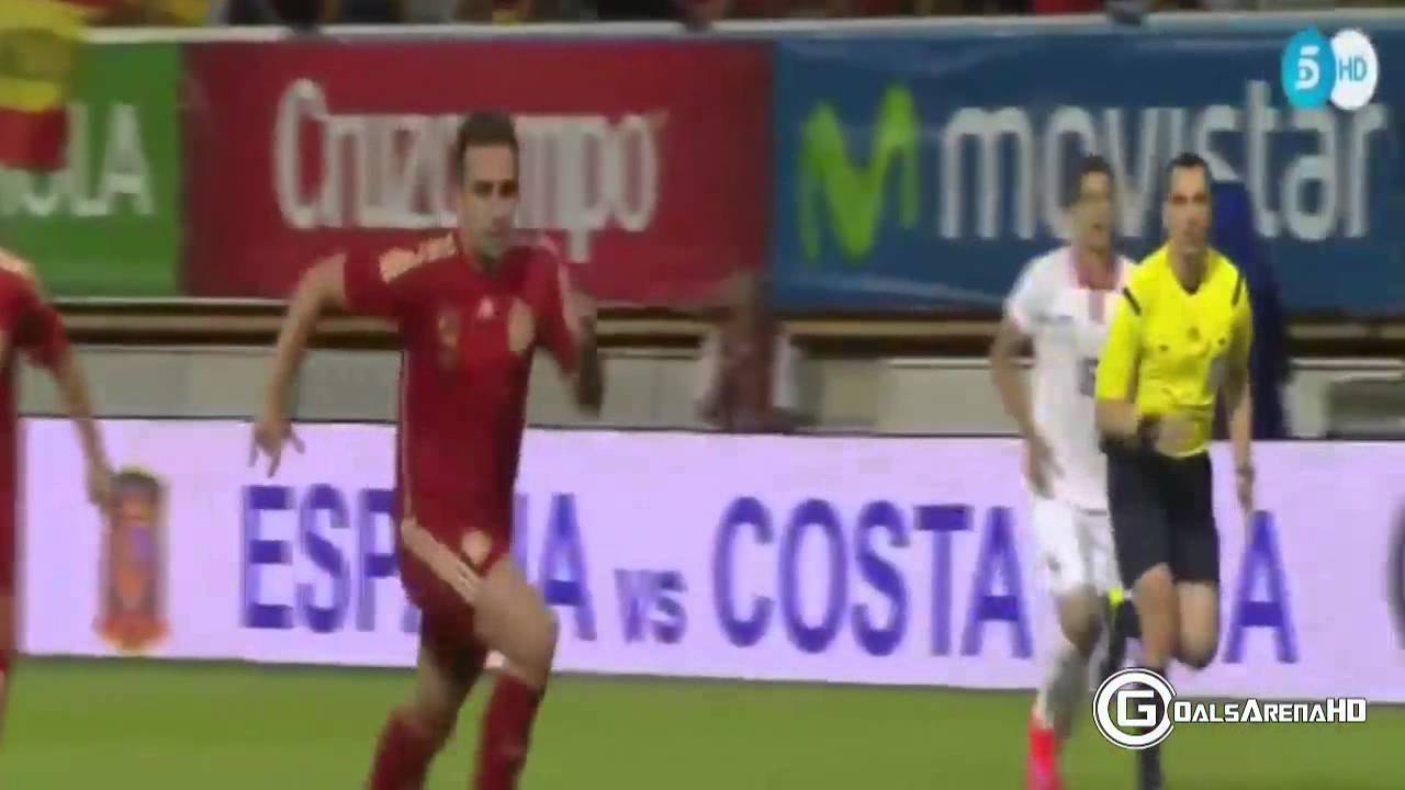 اسبانيا وكوستاريكا : 2-1