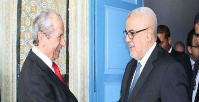 رئيس مجلس نواب الشعب التونسي يلتقي بنكيران